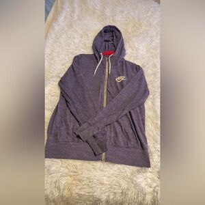 Nike Heathered Purple Hoodie